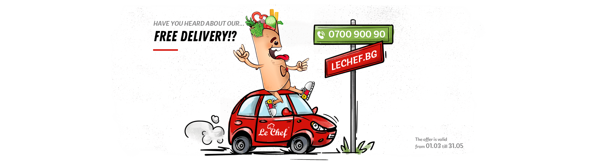 Free delivery